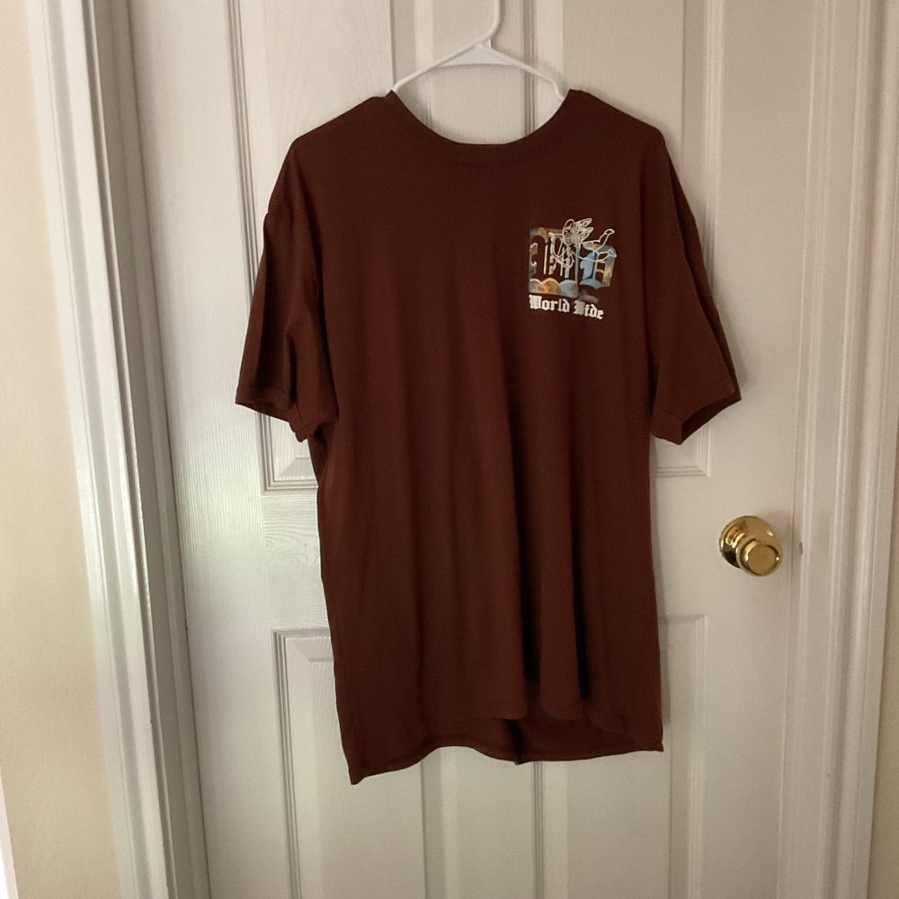 Brown Graphic Men's Shirt